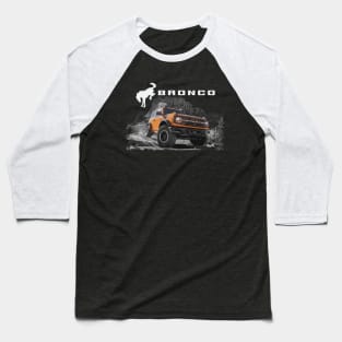 6th gen bronco 6g Black Diamond Cyber Orange Murica Baseball T-Shirt